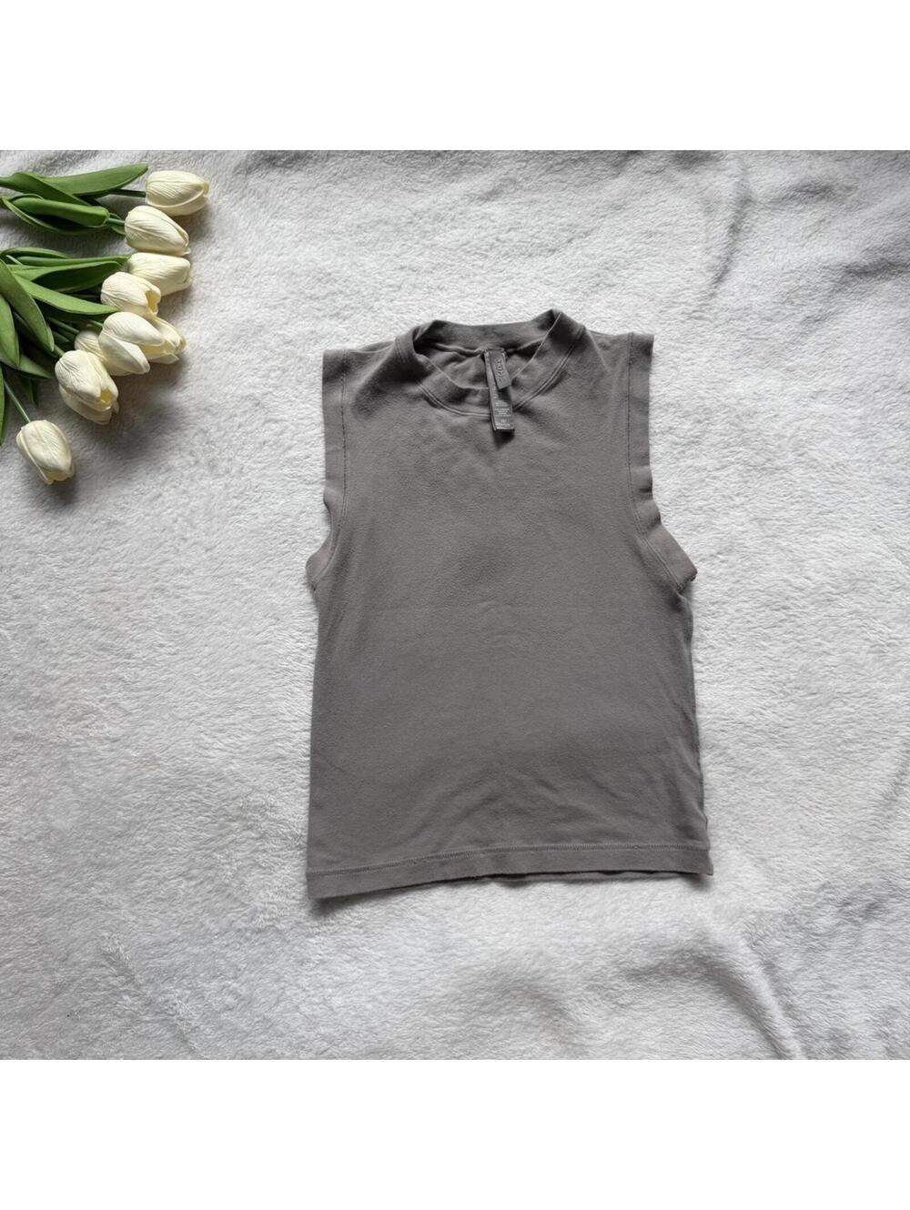 Skims cotton jersey top